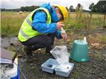 Helen Bonsor, BGS © NERC 2012, Groundwater sampling